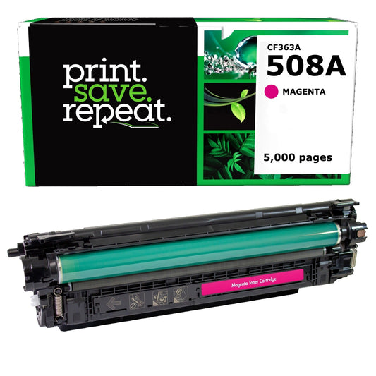 HP 508A Magenta Remanufactured Toner Cartridge [5,000 Pages]