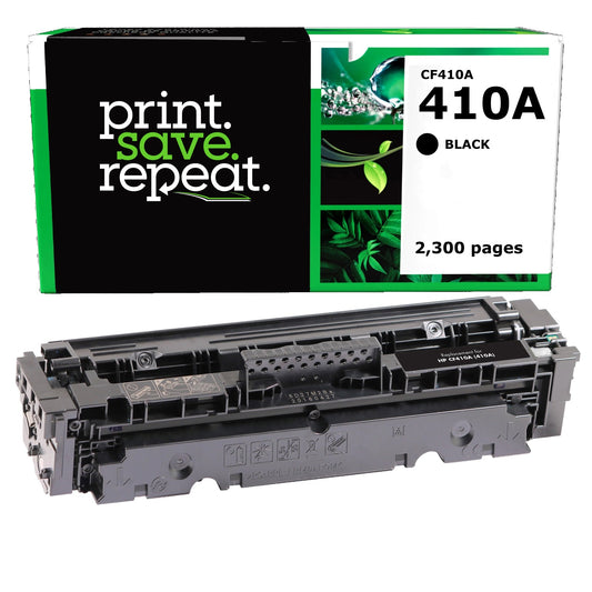 HP 410A Black Remanufactured Toner Cartridge [2,300 Pages]
