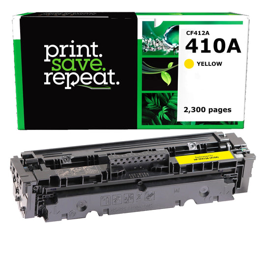 HP 410A Yellow Remanufactured Toner Cartridge [2,300 Pages]