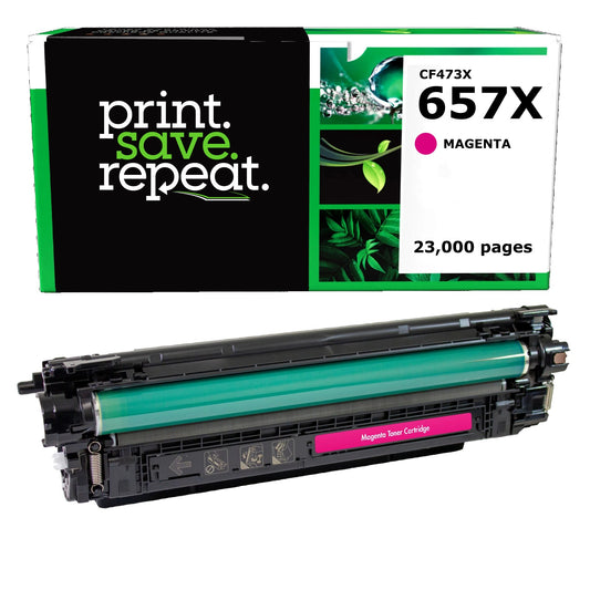 HP 657X Magenta High Yield Remanufactured Toner Cartridge [23,000 Pages]