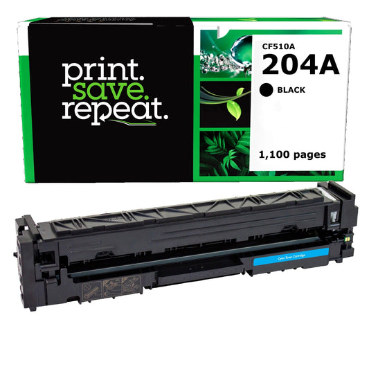 HP 204A Black Remanufactured Toner Cartridge [1,100 Pages]
