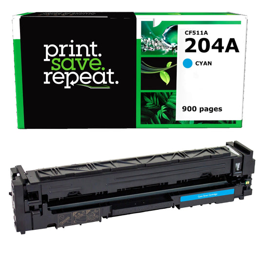 HP 204A Cyan Remanufactured Toner Cartridge [900 Pages]