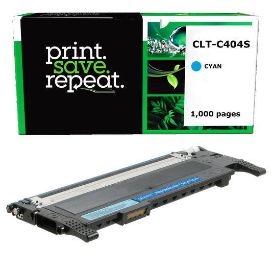 Samsung CLT-C404S, ST970A Cyan Remanufactured Toner Cartridge [1,000 Pages]