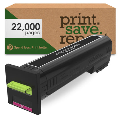 Lexmark 72K1XM0 Magenta Extra High Yield Remanufactured Toner Cartridge for CS820 [22,000 Pages]