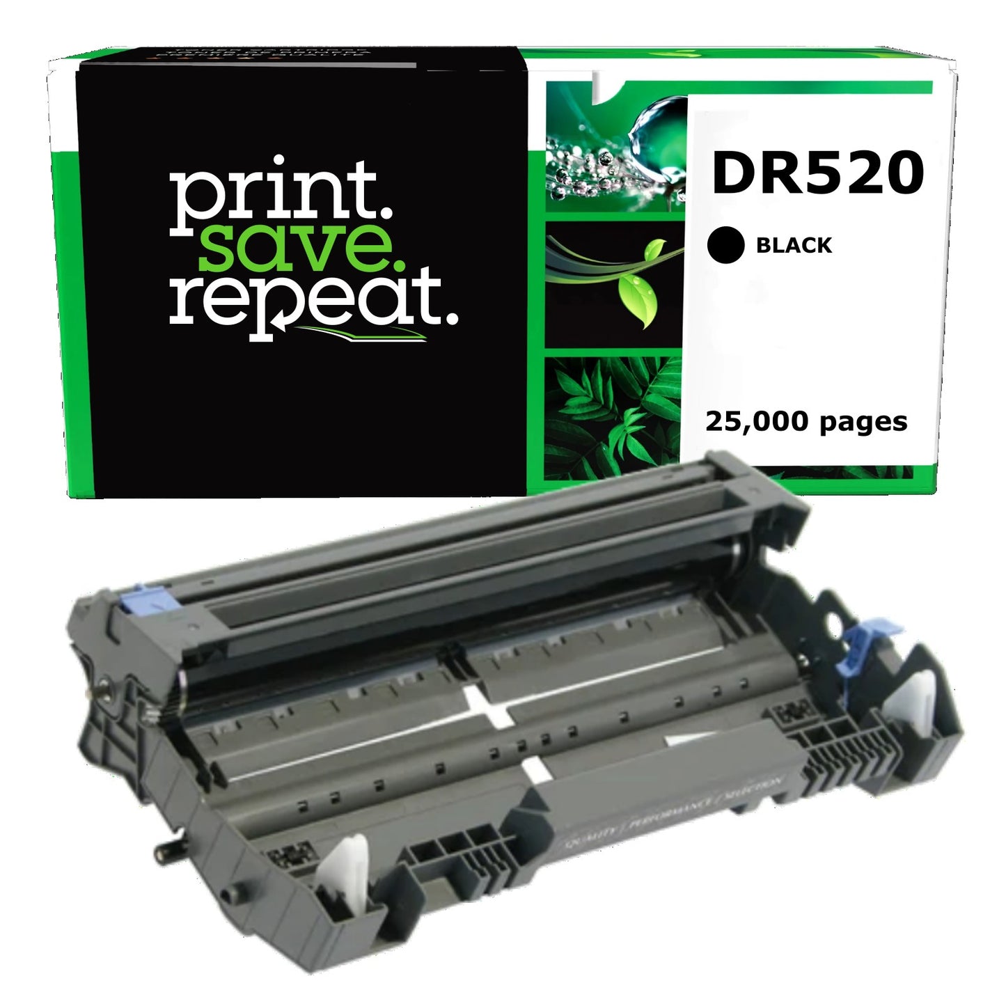 Brother DR520 Remanufactured Drum Unit [25,000 Pages]