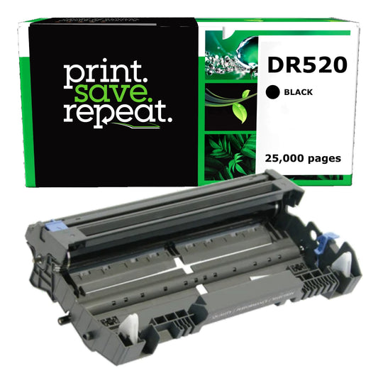 Brother DR-520 Remanufactured Drum Unit [25,000 Pages]