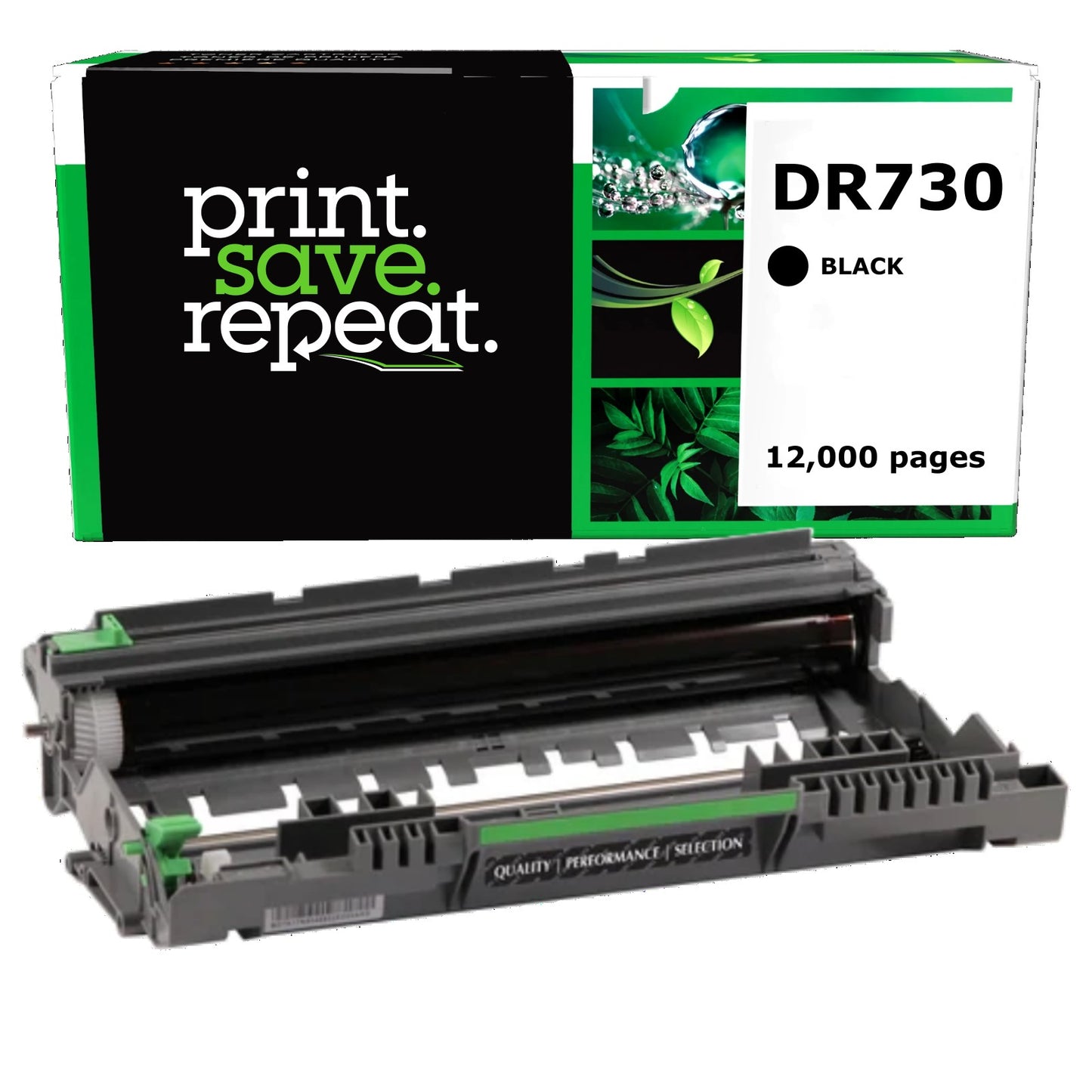 Brother DR730 Remanufactured Drum Unit [12,000 Pages]