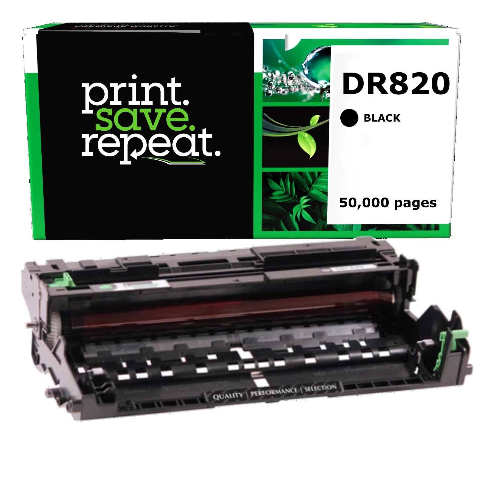 Brother DR-820, DR890 Remanufactured Drum Unit [50,000 Pages] – Print ...