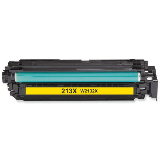 HP 213X Yellow High Yield Compatible Toner Cartridge [9,000 Pages]