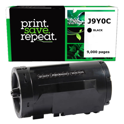 Dell J9Y0C, 74NC3, 593-BBBW Extra High Yield Remanufactured Toner Cartridge [9,000 Pages]