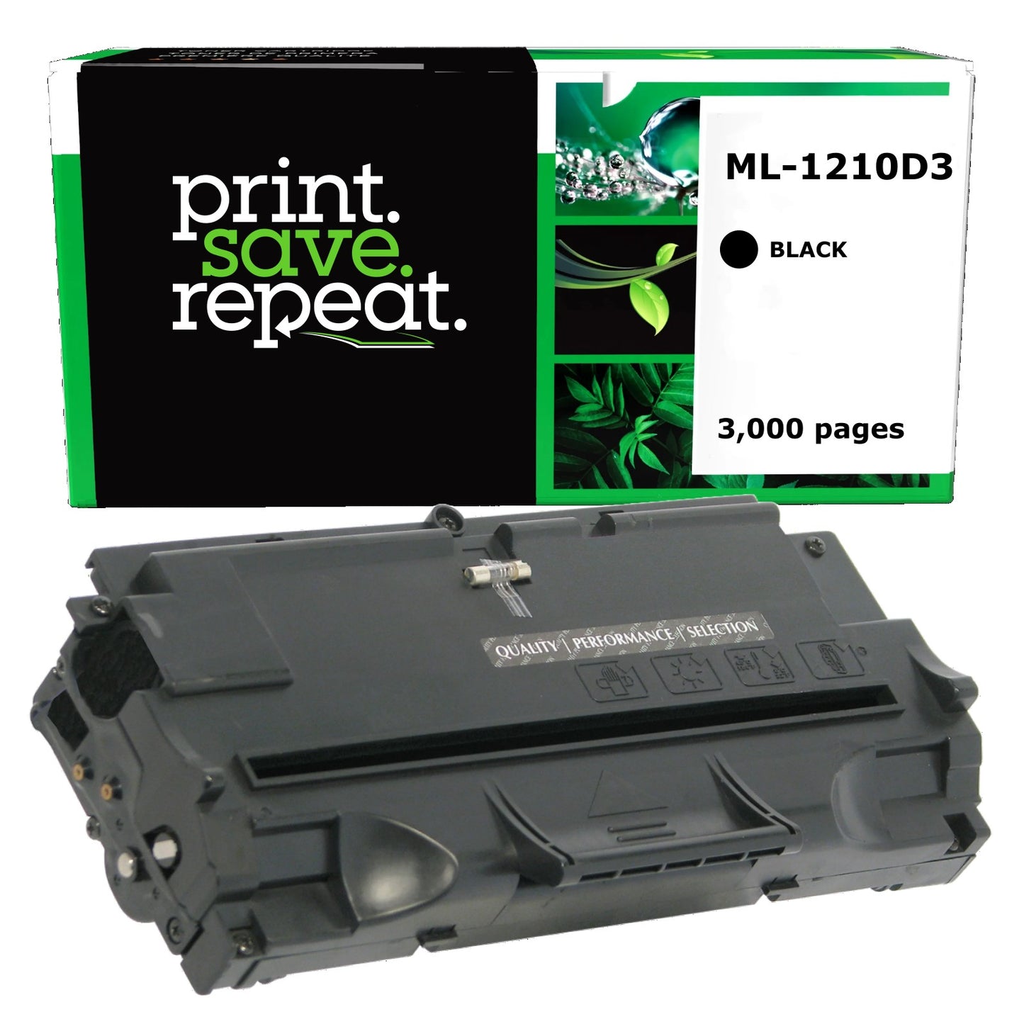 Samsung ML-1210D3 Remanufactured Toner Cartridge [3,000 Pages]