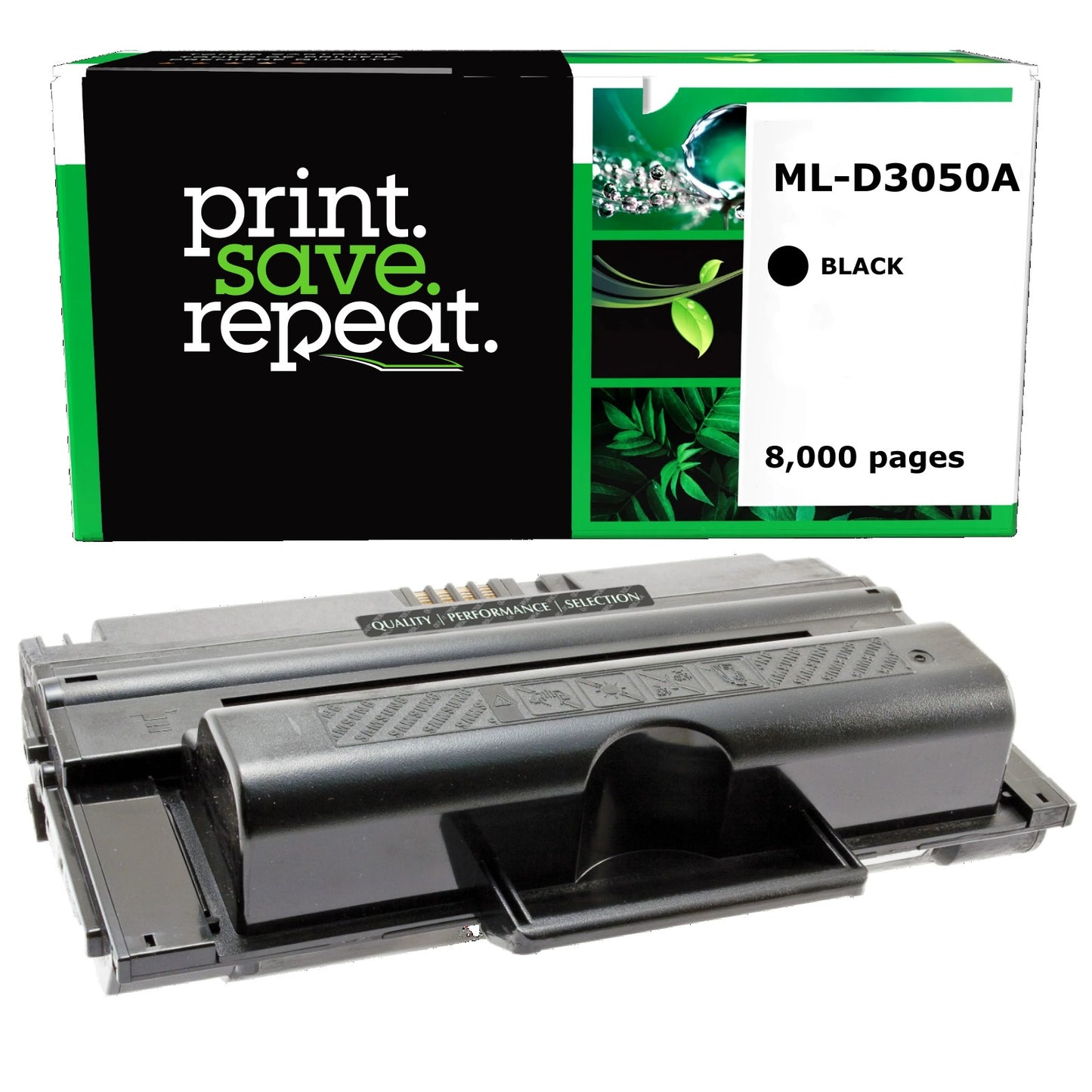 Samsung ML-D3050A, ML-D3050B High Yield Remanufactured Toner Cartridge [8,000 Pages]