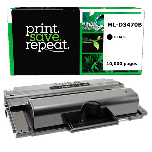 Samsung ML-D3470B, ML-D3470A High Yield Remanufactured Toner Cartridge [10,000 Pages]