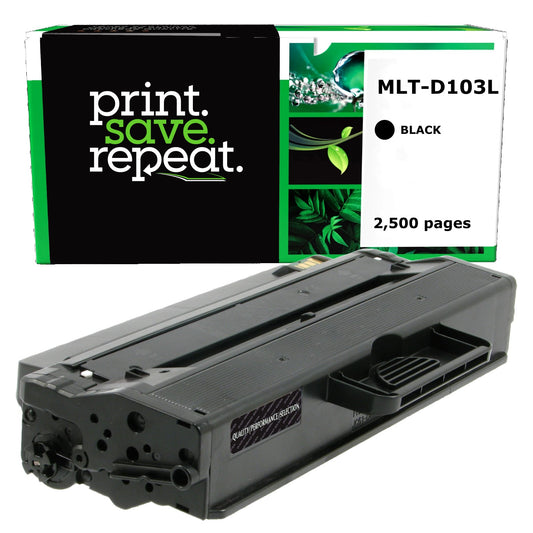 Samsung MLT-D103L, MLT-D103S High Yield Remanufactured Toner Cartridge [2,500 Pages]