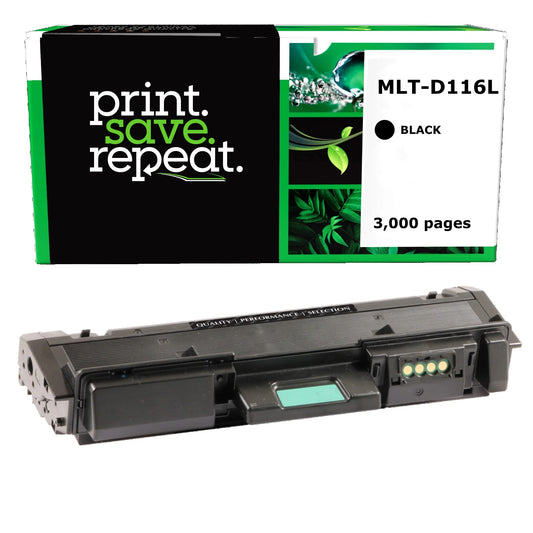 Samsung MLT-D116L High Yield Remanufactured Toner Cartridge [3,000 Pages]