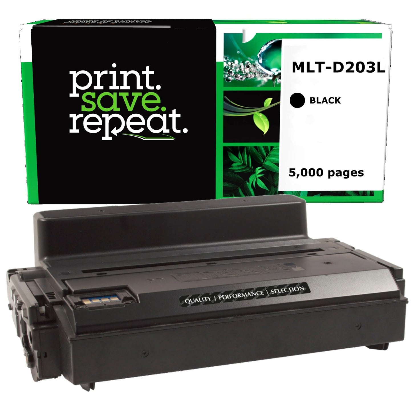 Samsung MLT-D203L, MLT-D203S High Yield Remanufactured Toner Cartridge [5,000 Pages]