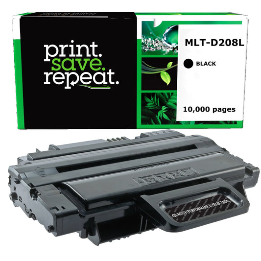 Samsung MLT-D208L, MLT-D208S High Yield Remanufactured Toner Cartridge [10,000 Pages]