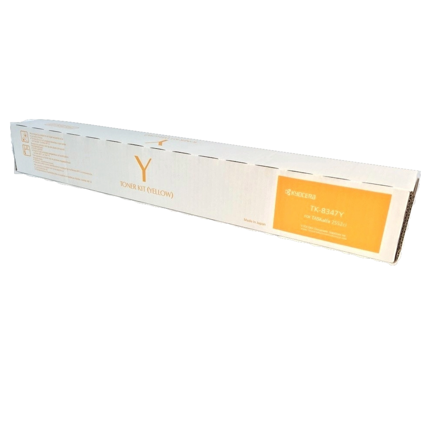 OEM Kyocera Mita TK-8347Y Yellow Toner Cartridge for CopyStar CS-2552 [12,000 Pages]