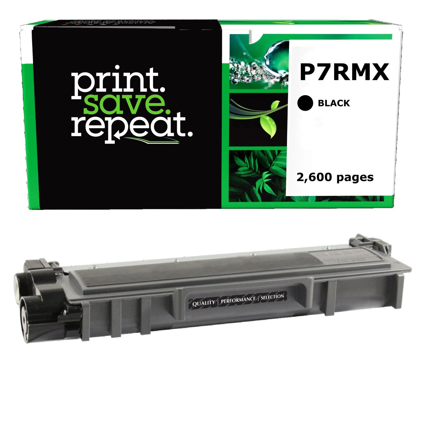 Dell P7RMX, PVTHG, 593-BBKD, CVXGF, 2RMPM, 593-BBKC High Yield Remanufactured Toner Cartridge [2,600 Pages]