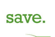 Print.Save.Repeat. logo white and green transparent