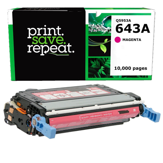 HP 643A Magenta Remanufactured Toner Cartridge [10,000 Pages]