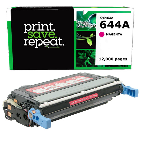 HP 644A Magenta Remanufactured Toner Cartridge [12,000 Pages]