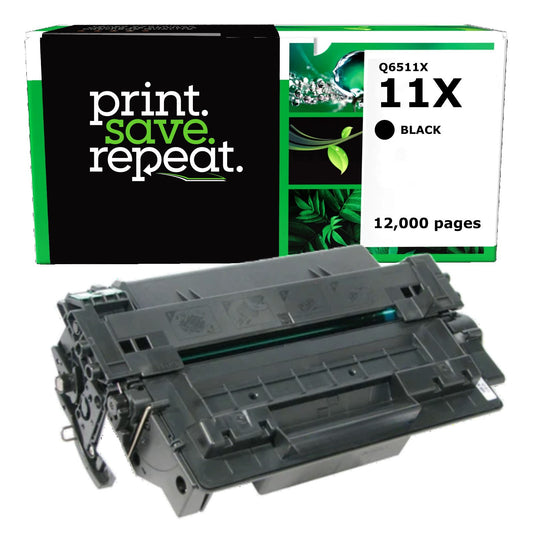 HP 11X High Yield Remanufactured Toner Cartridge [12,000 Pages]