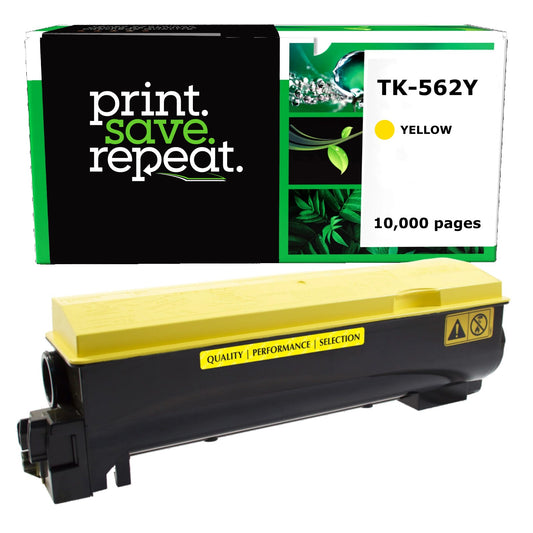 Kyocera Mita TK-562Y Yellow Remanufactured Toner Cartridge [10,000 Pages]