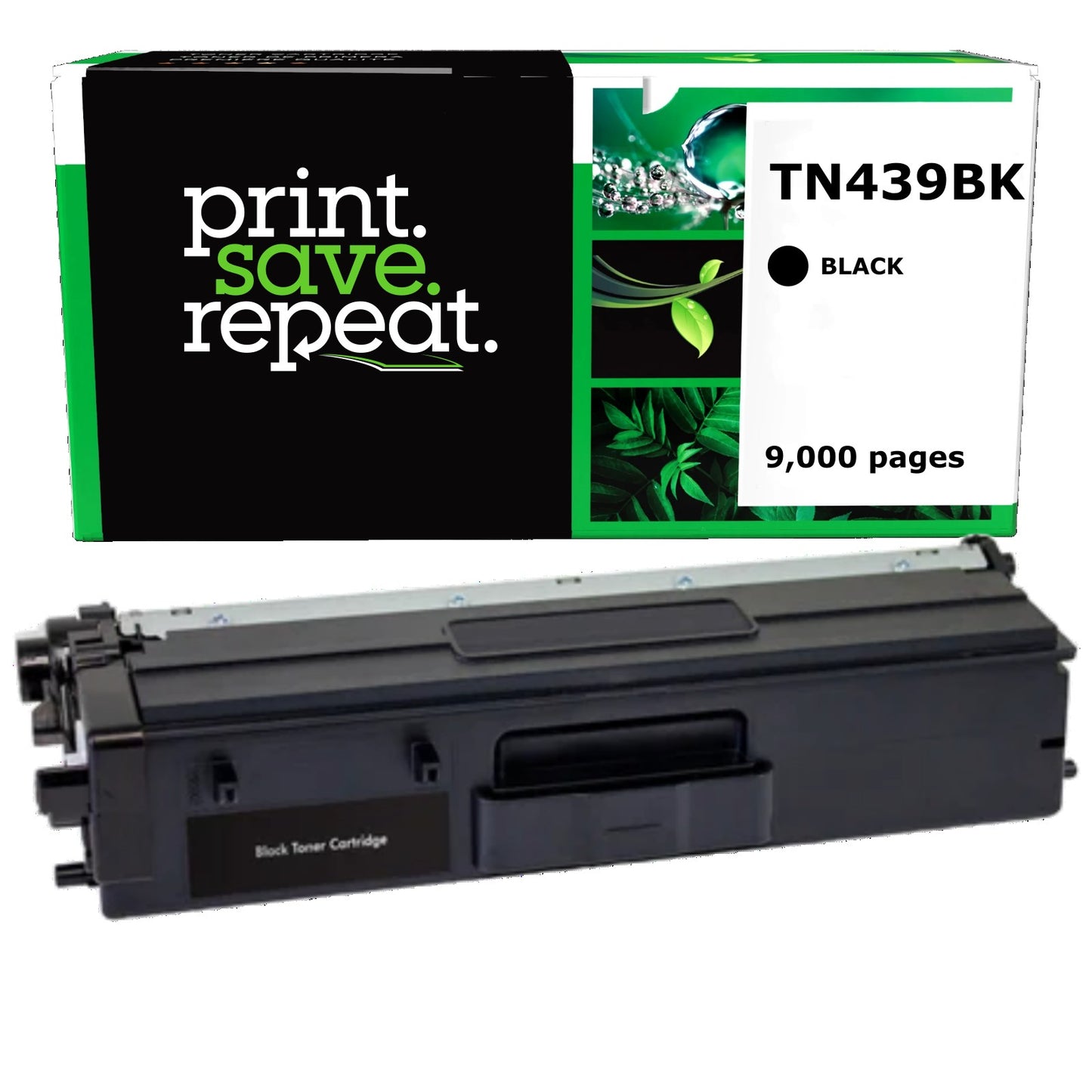 Brother TN439BK Black Ultra High Yield Remanufactured Toner Cartridge [9,000 Pages]