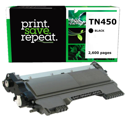 Brother TN450 High Yield Remanufactured Toner Cartridge [2,600 Pages]