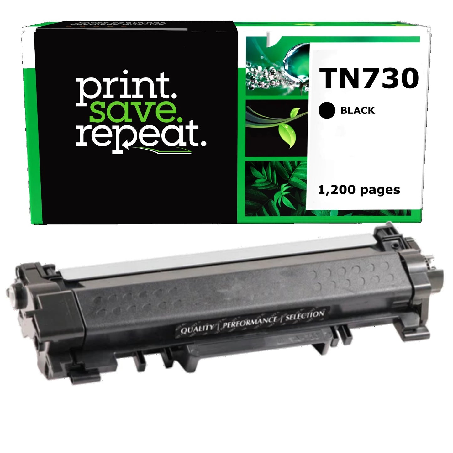 Brother TN730 Remanufactured Toner Cartridge [1,200 Pages]