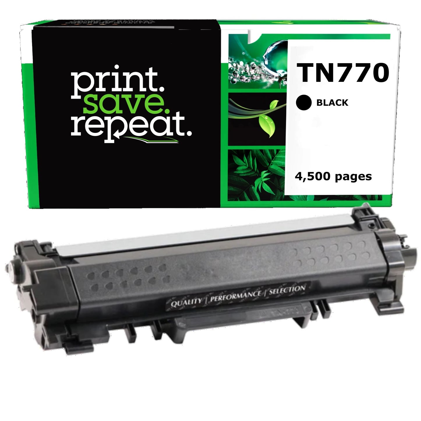 Brother TN770 Super High Yield Remanufactured Toner Cartridge [4,500 Pages]