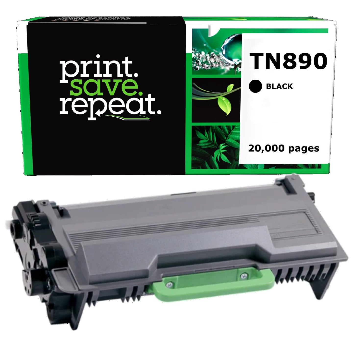 Brother TN-890 Ultra High Yield Remanufactured Toner Cartridge [20,000 Pages]