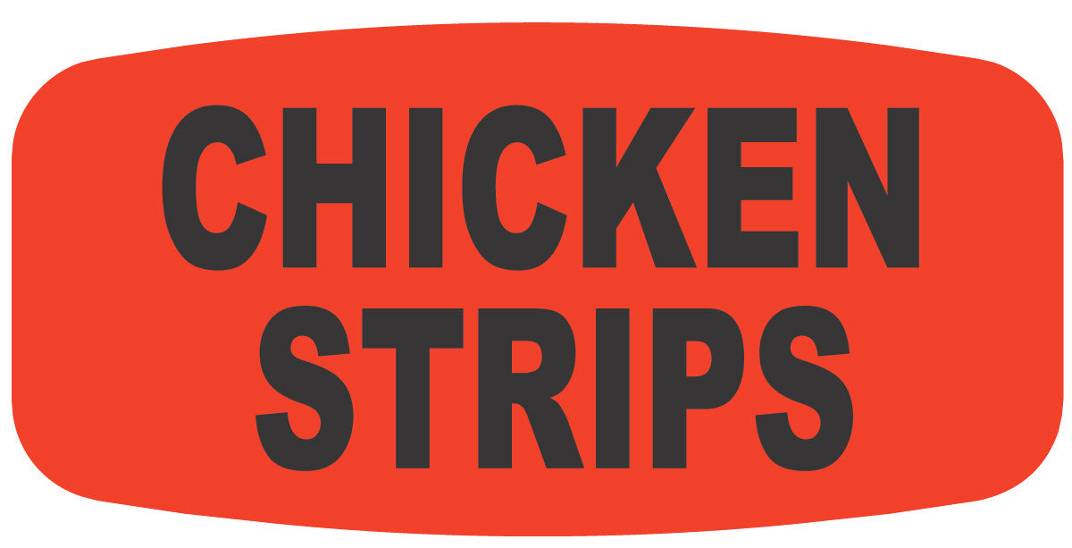 Chicken Strips  Label | Roll of 1,000