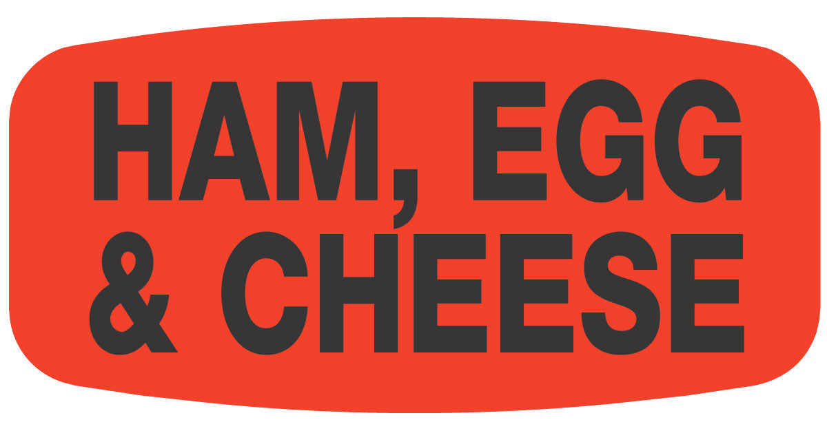 Ham, Egg & Cheese Label | Roll of 1,000