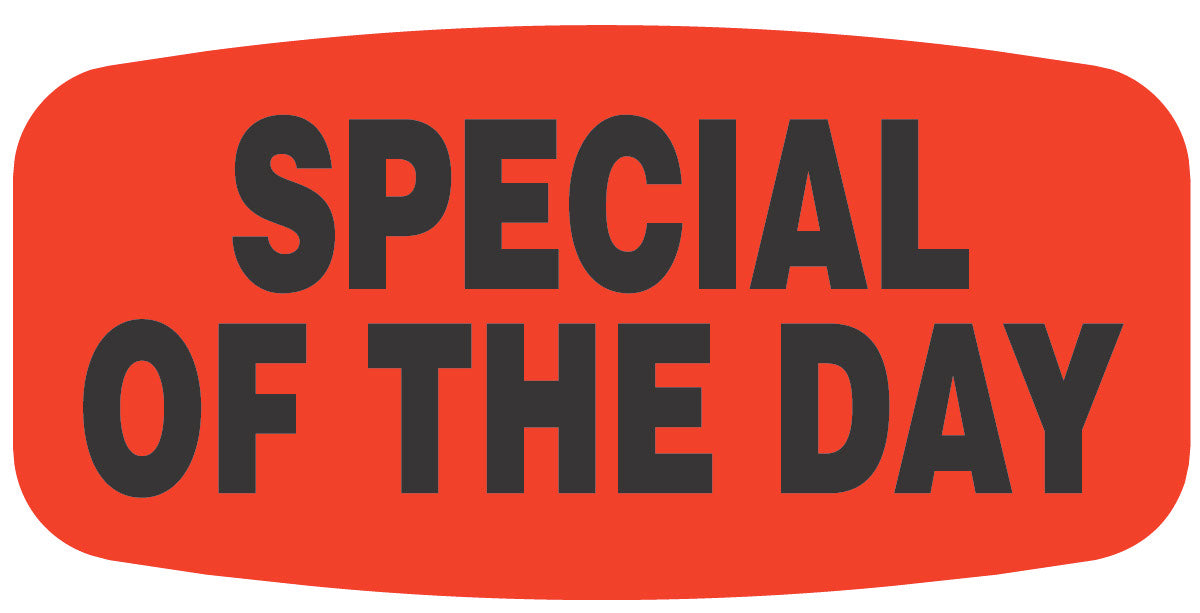 Special of the day Label | Roll of 1,000