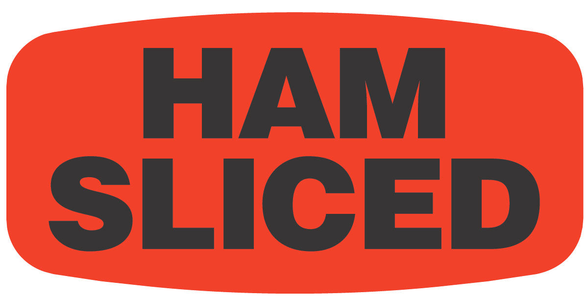 Ham Sliced Label | Roll of 1,000