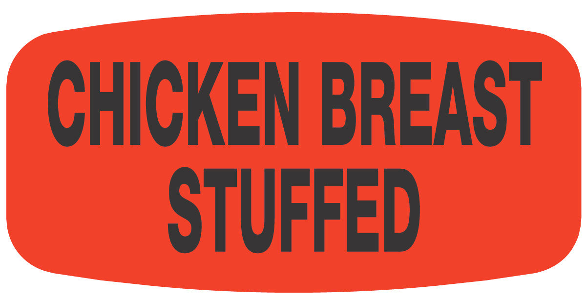Chicken Breast Stuffed Label | Roll of 1,000