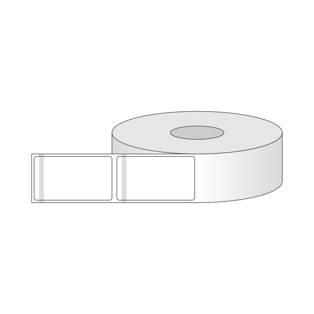 2.25" x 4" Hobart Scale Labels (UWU400) | Blank | 8.7" OD | 5 Rolls