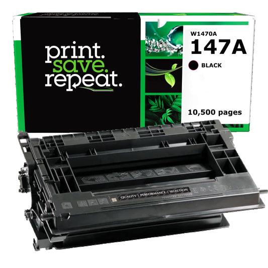 HP 147A Remanufactured Toner Cartridge [10,500 Pages] - New Smart Chip