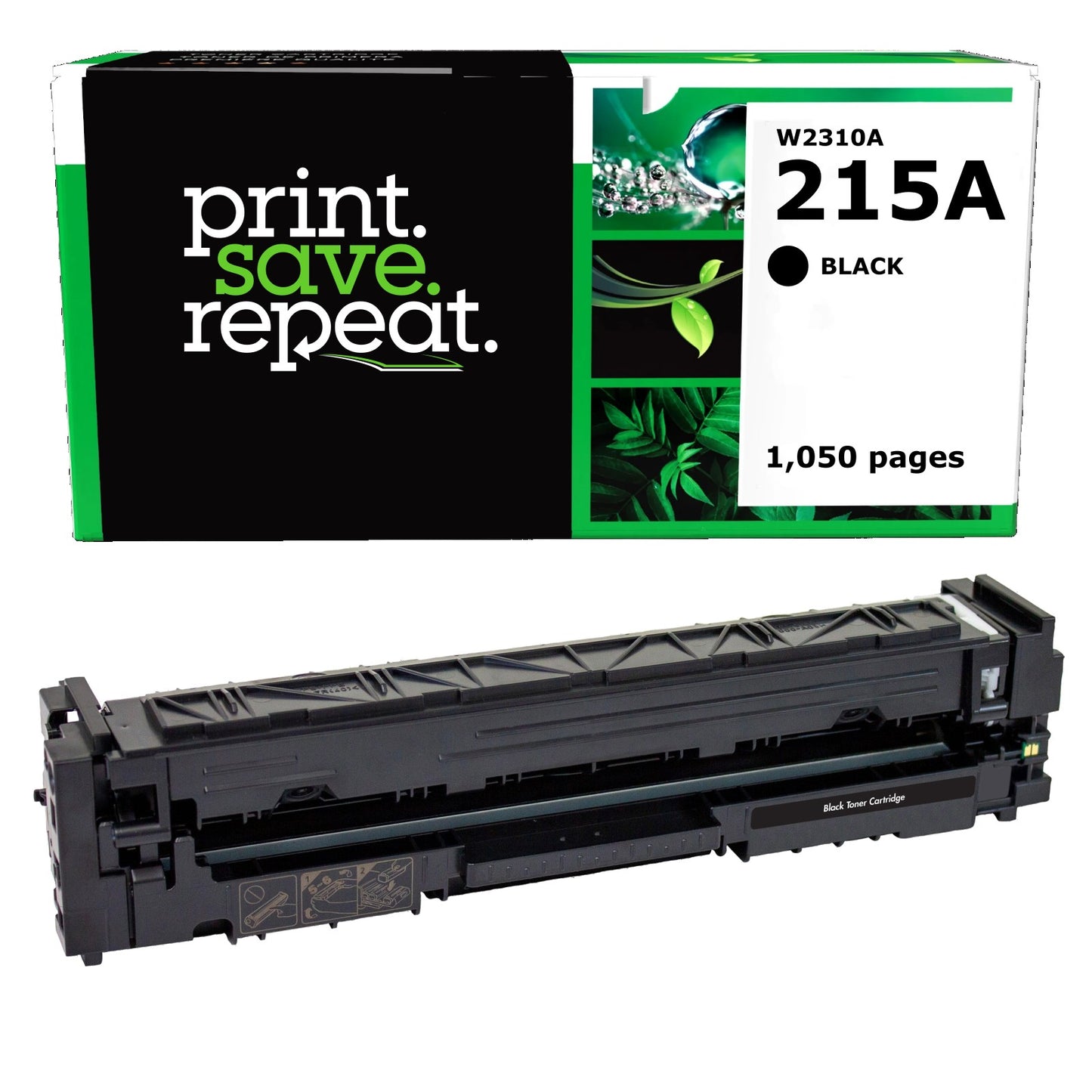 HP 215A Black Remanufactured Toner Cartridge [1,050 Pages] - Reused OEM Chip