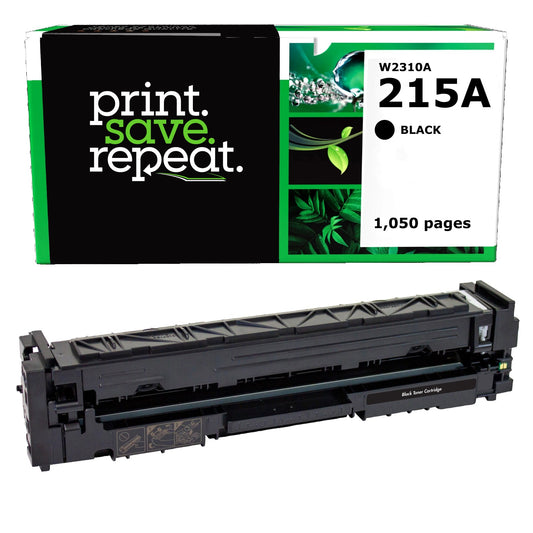 HP 215A Black Remanufactured Toner Cartridge [1,050 Pages] - Reused OEM Chip