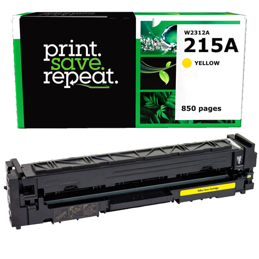 HP 215A Yellow Remanufactured Toner Cartridge [850 Pages] - Reused OEM Chip