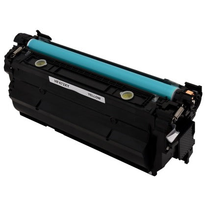 HP 657X Yellow (CF472X) High Yield Compatible Toner Cartridge [23,000 Pages]