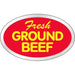 Fresh Ground Beef Label