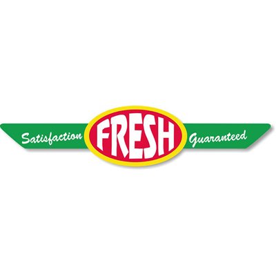 Fresh Satisfaction Guaranteed Label
