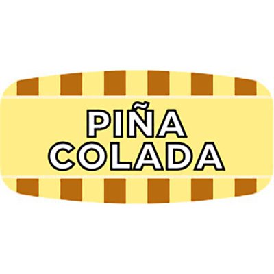 Pina Colada Label