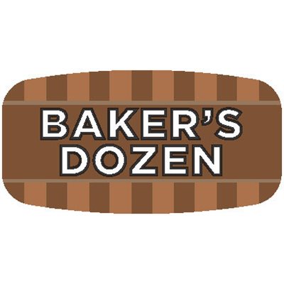 Bakers Dozen Label