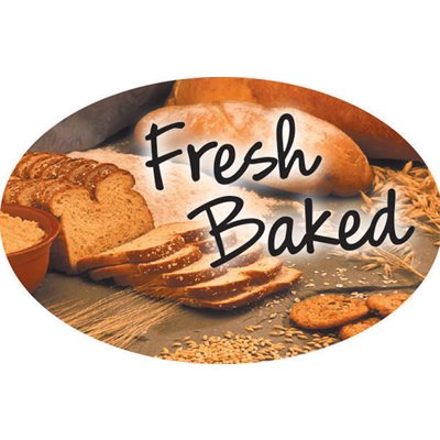 Fresh Baked Label