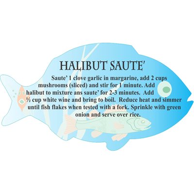 Halibut Label